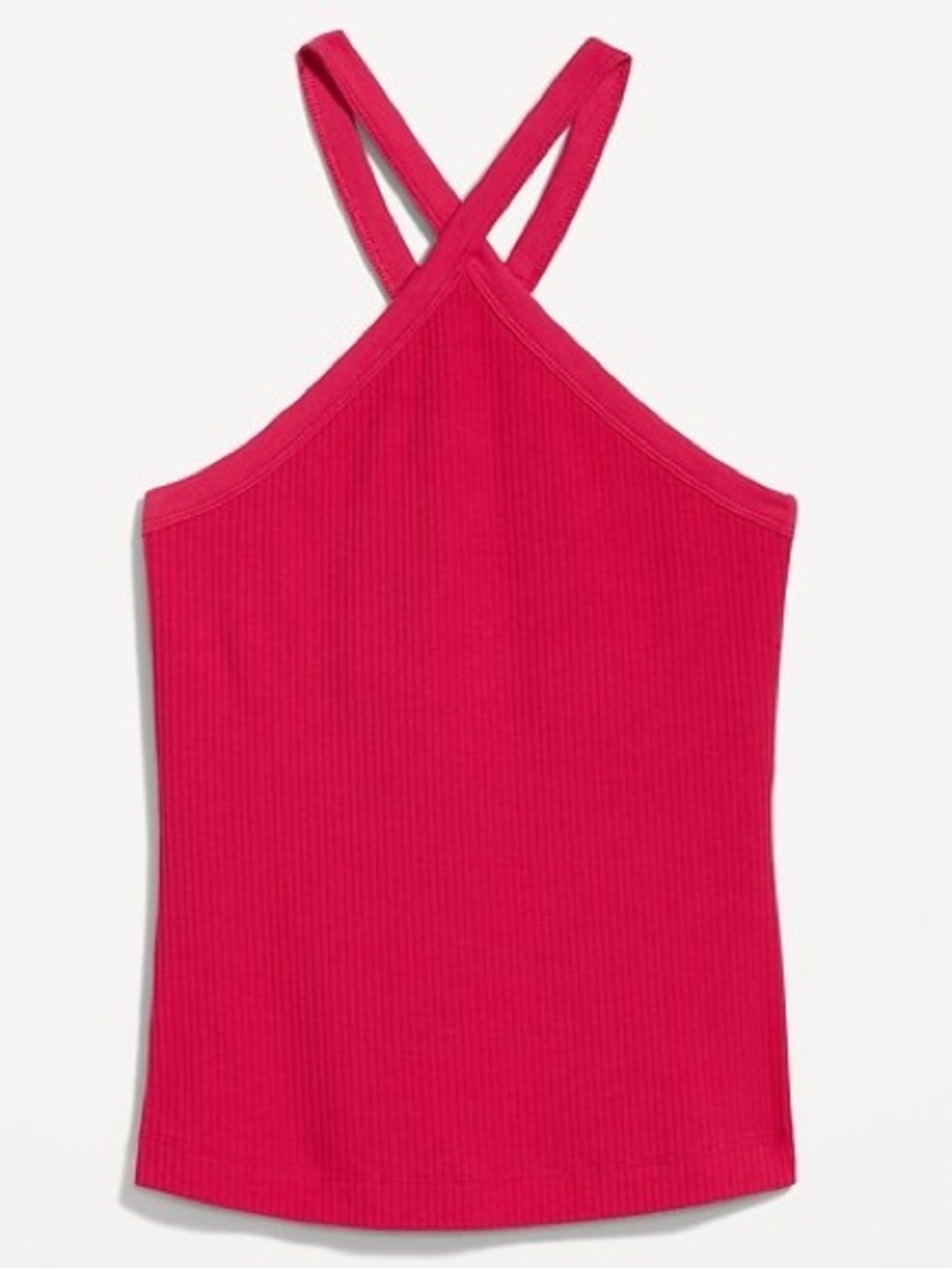 Old Navy Pink Ribbed Halter